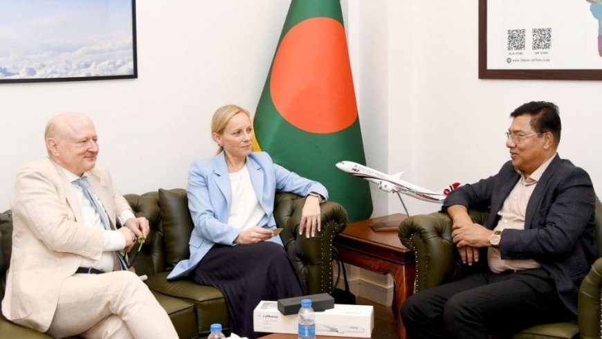 Govt Seeks Lufthansa’s Support to Position Bangladesh as an Aviation Hub