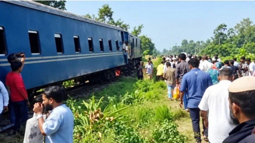Karnaphuli Express Derails in Cumilla, Disrupting Dhaka–Chattogram Rail Services