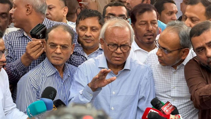 Rizvi Accuses AL, ‘Secret Party’ of Conspiring Against BNP