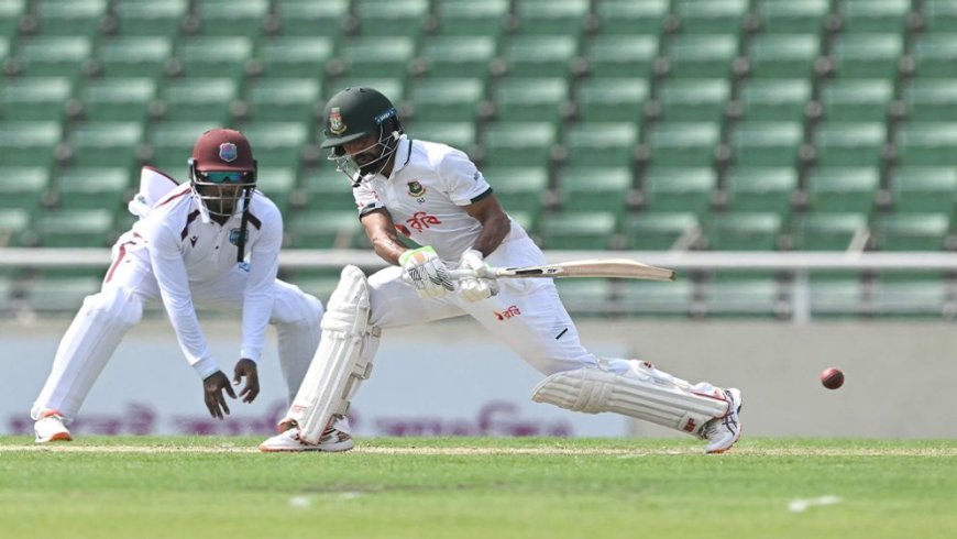 Shadman, Shanto steer Bangladesh to 96-2 at lunch