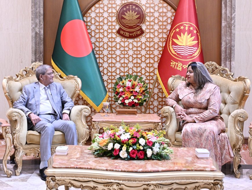President Calls for Expanded Bangladesh-Maldives Cooperation in Trade and Investment
